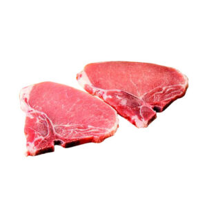 Chuleta de cerdo fresca